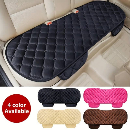 Plush Car Back Seat Cover
