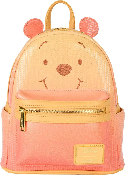 Loungefly Winnie The Pooh Sequin All that Glitters Mini Backpack