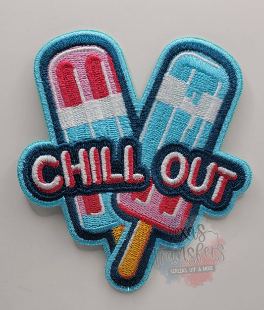 Chill Out Popsicles Iron-On PATCH EXCLUSIVE