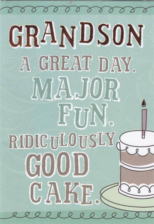 Birthday Grandson Teen | GRTC | SM | 23165J