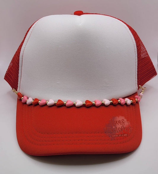 Heart Hat Chains